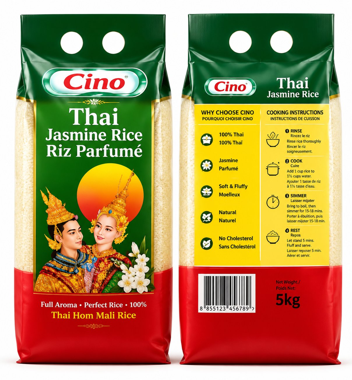 Thai Jasmine Rice - 900 g