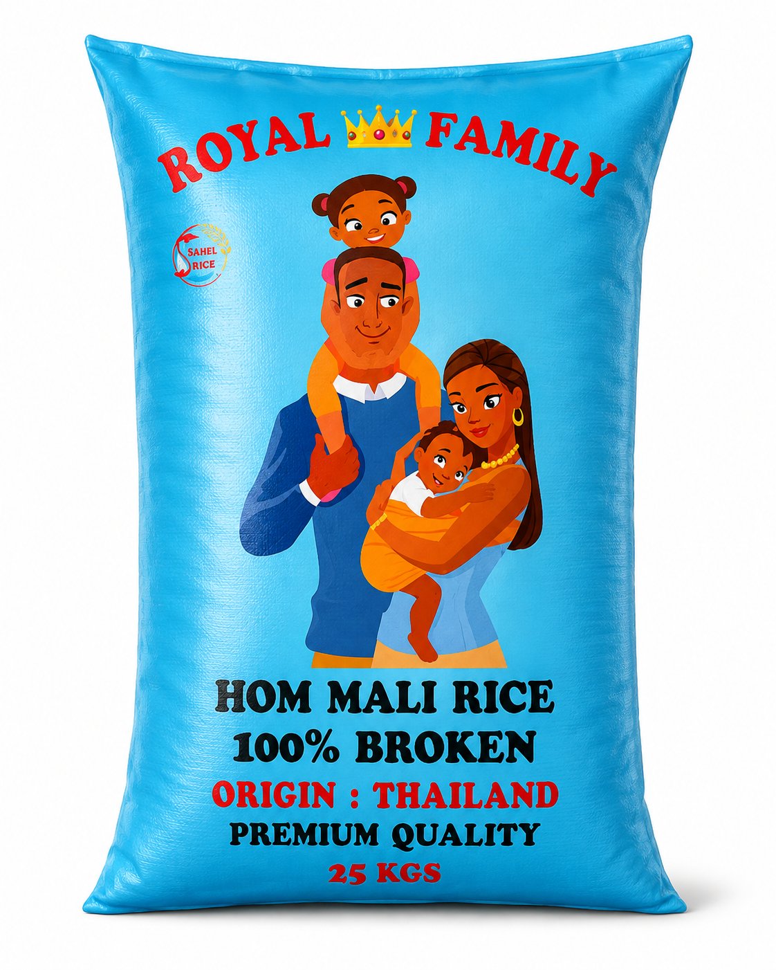 Hom Mali Rice 100% Broken - 25 kg