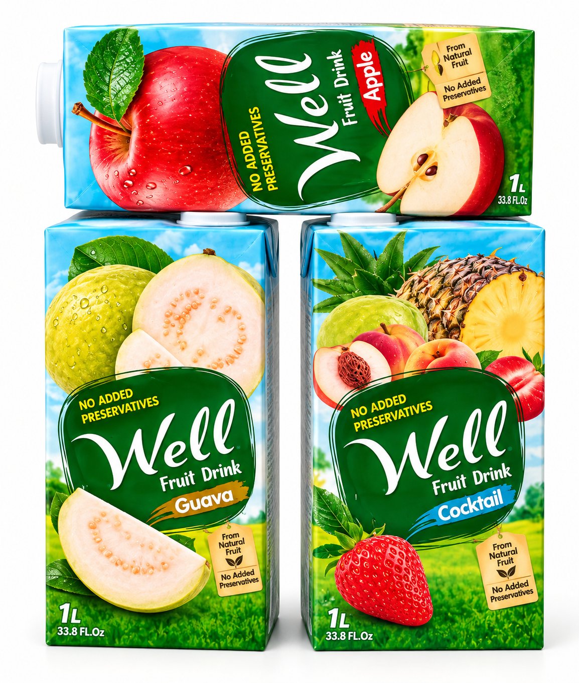 Well Fruit Juice - 3L Pack