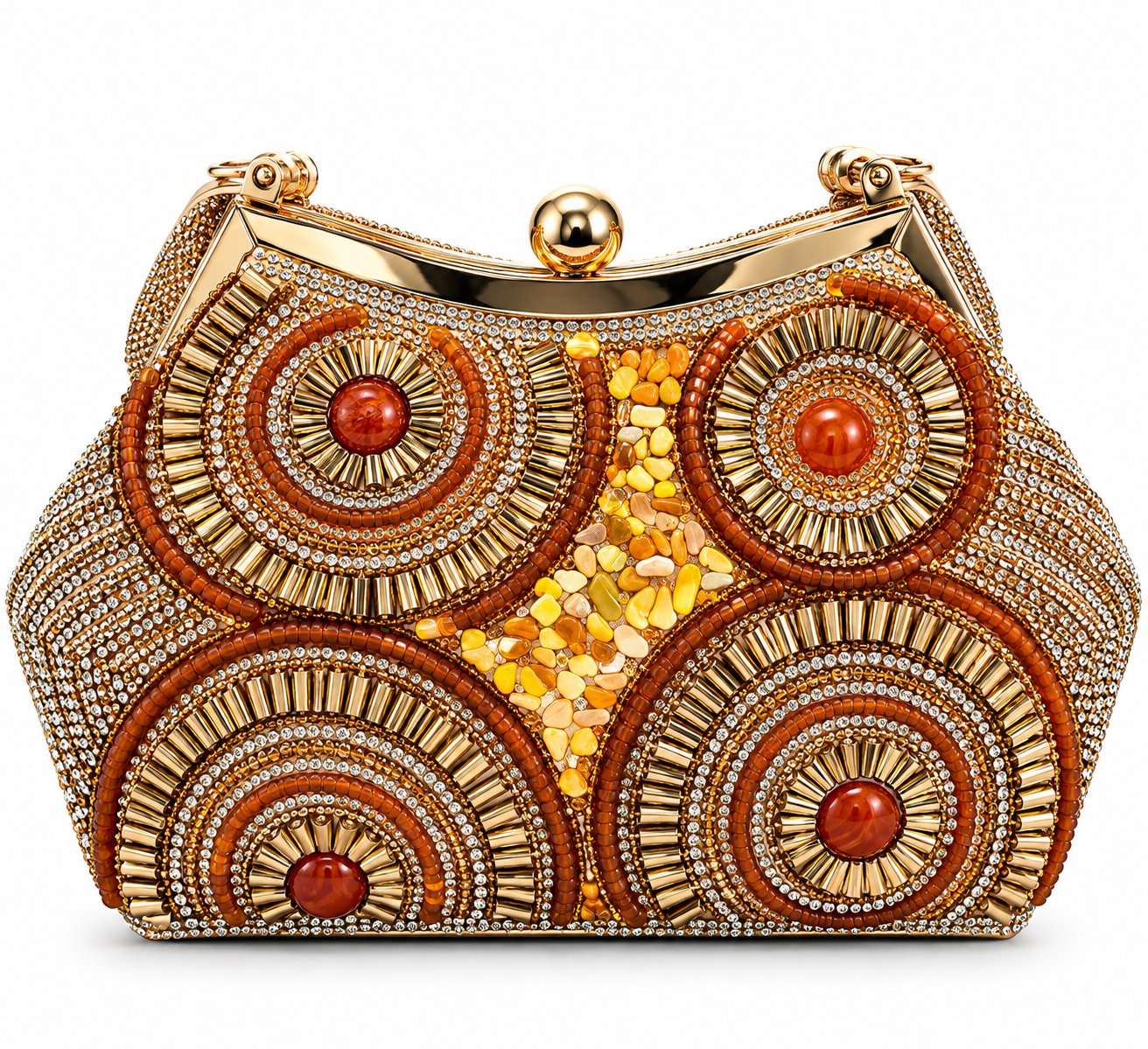 Luxury Beaded Evening Clutch
