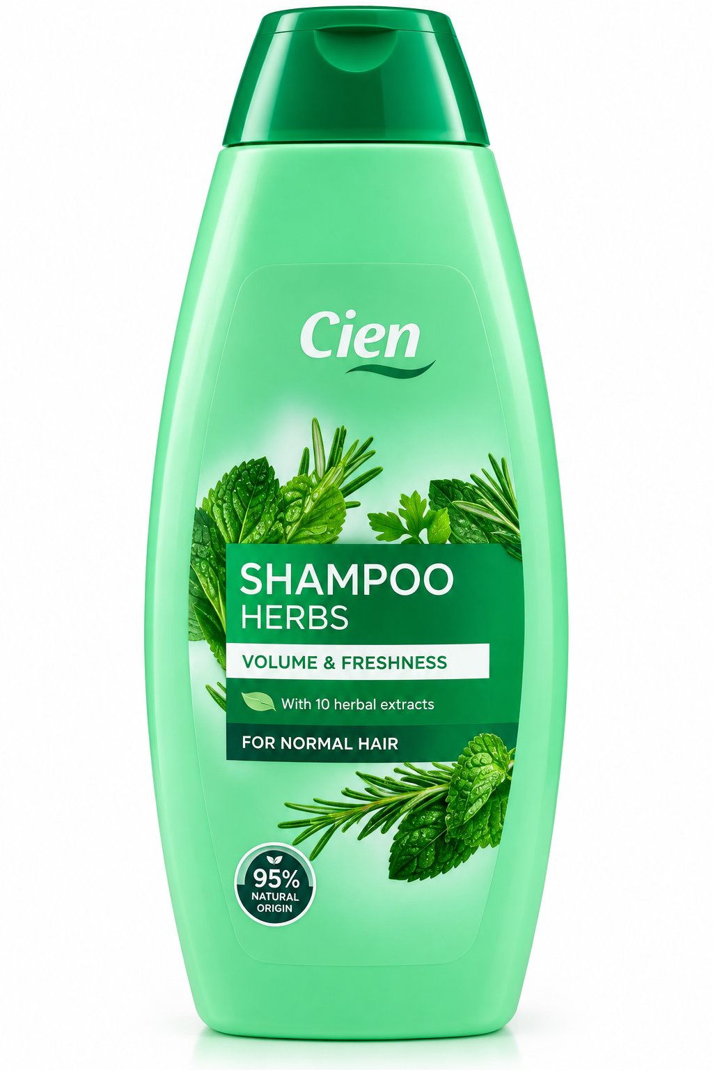 Cien Herbal Shampoo - Volume & Freshness