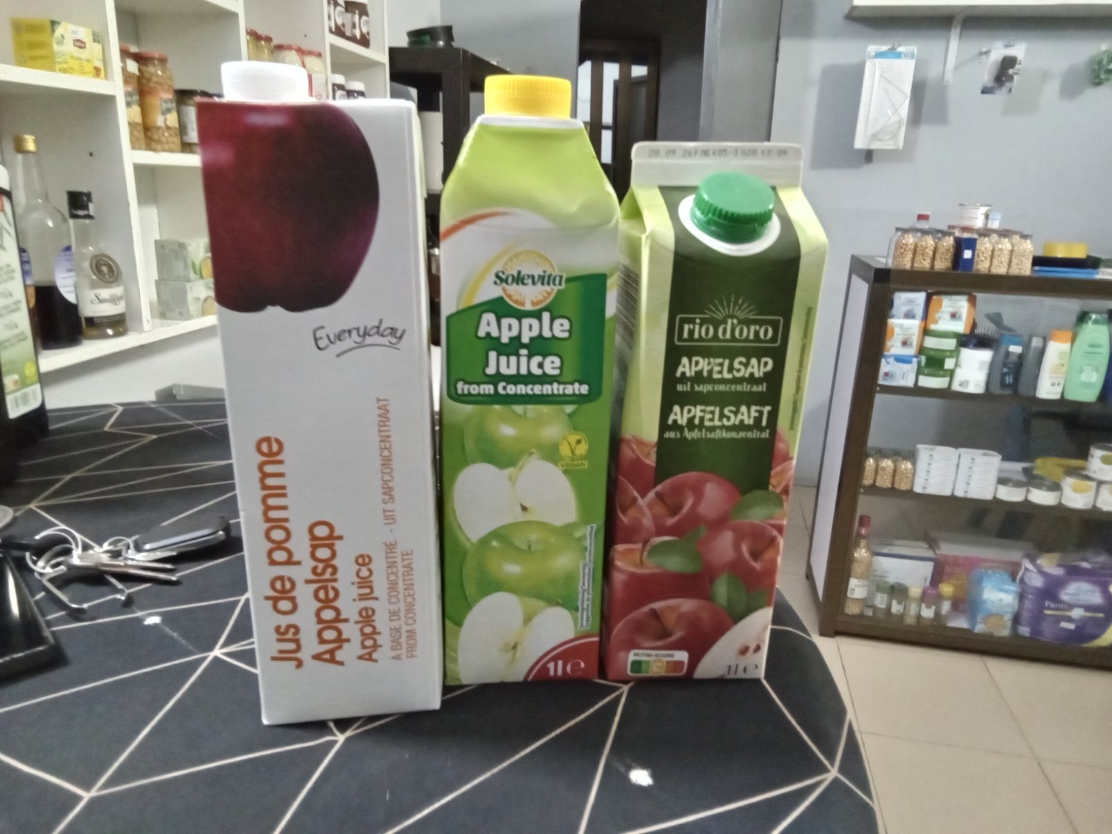 Pack de jus de pomme 