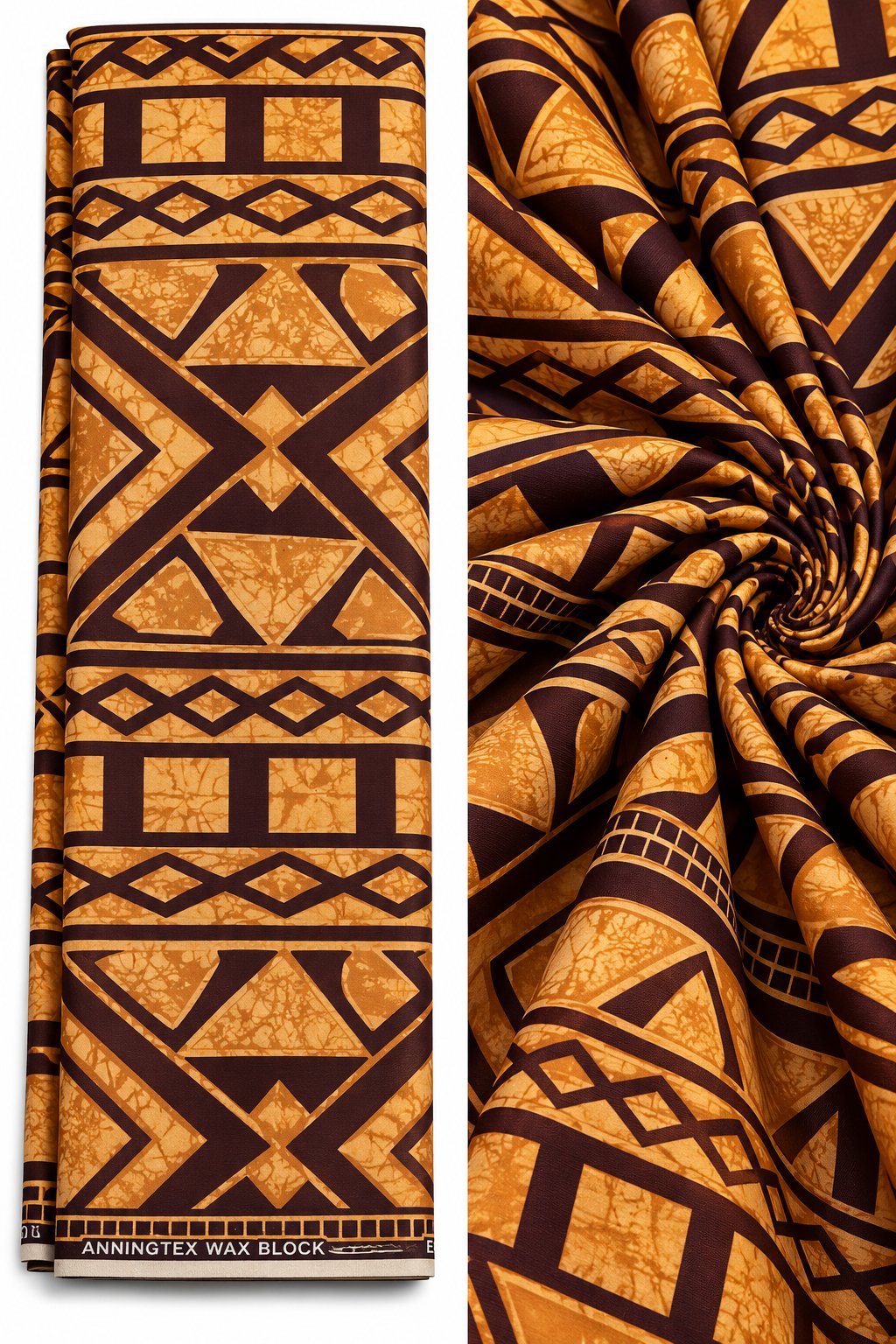 Vibrant African Wax Fabric