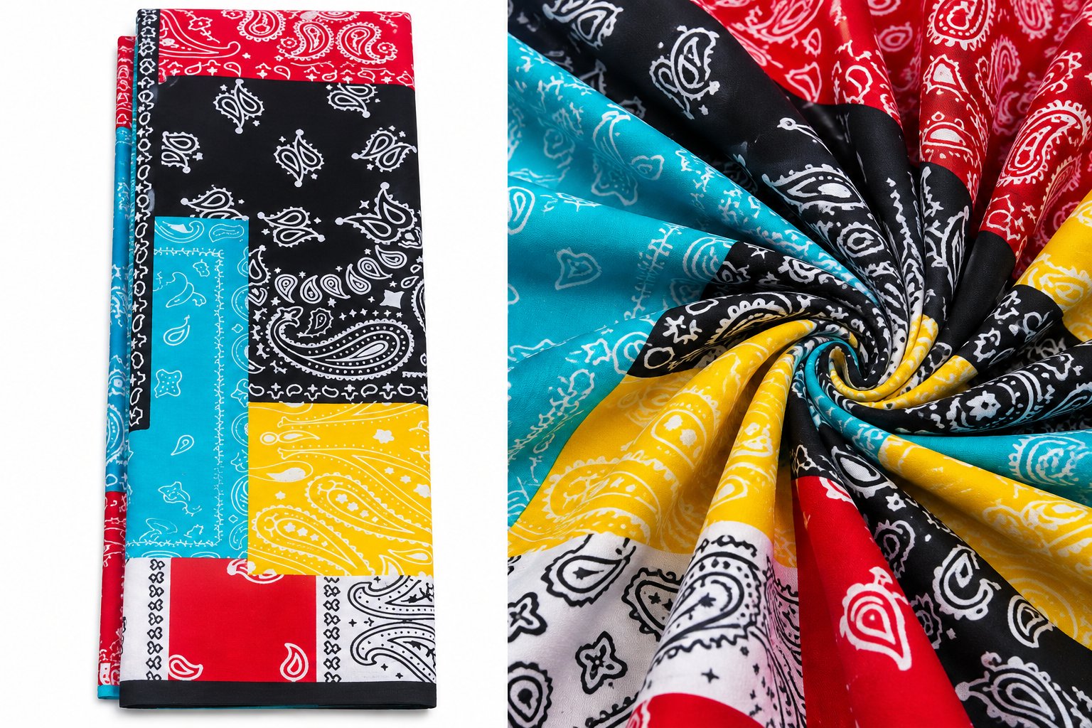 Colorful African Wax Fabric
