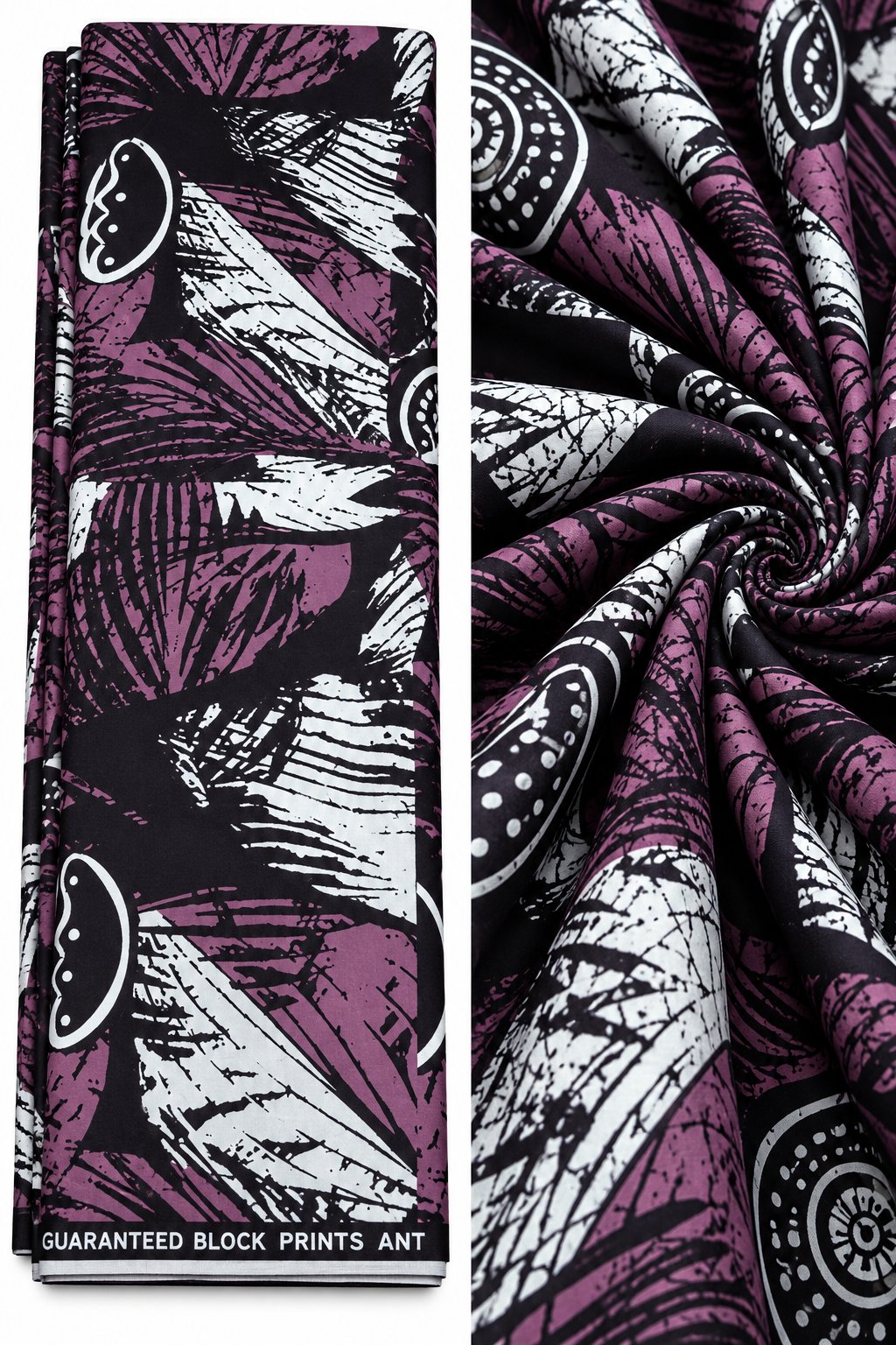 Colored Wax Fabric