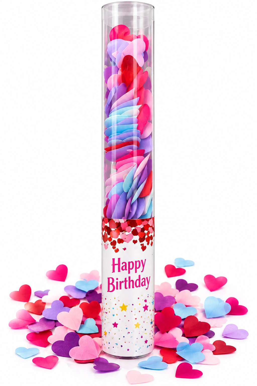 Multicolor Birthday Confetti Popper