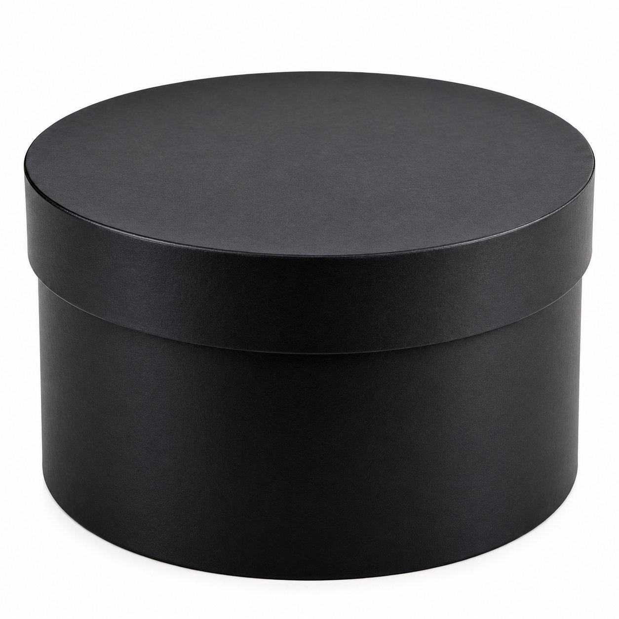 Elegant Black Round Gift Box